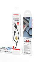 GADGET MAX---GX01 MICRO 2.4A CHARGING DATA CABLE FOR MICRO (2.4A)(1M) 20070002BK