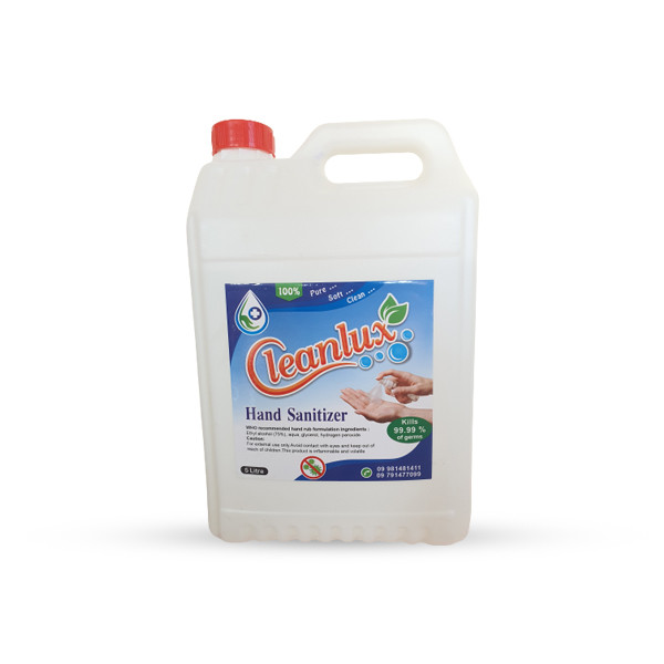 Cleanlux ‌ရေမလိုလက်သန့်ဆေးရည် Refill - ၅ လီတာ