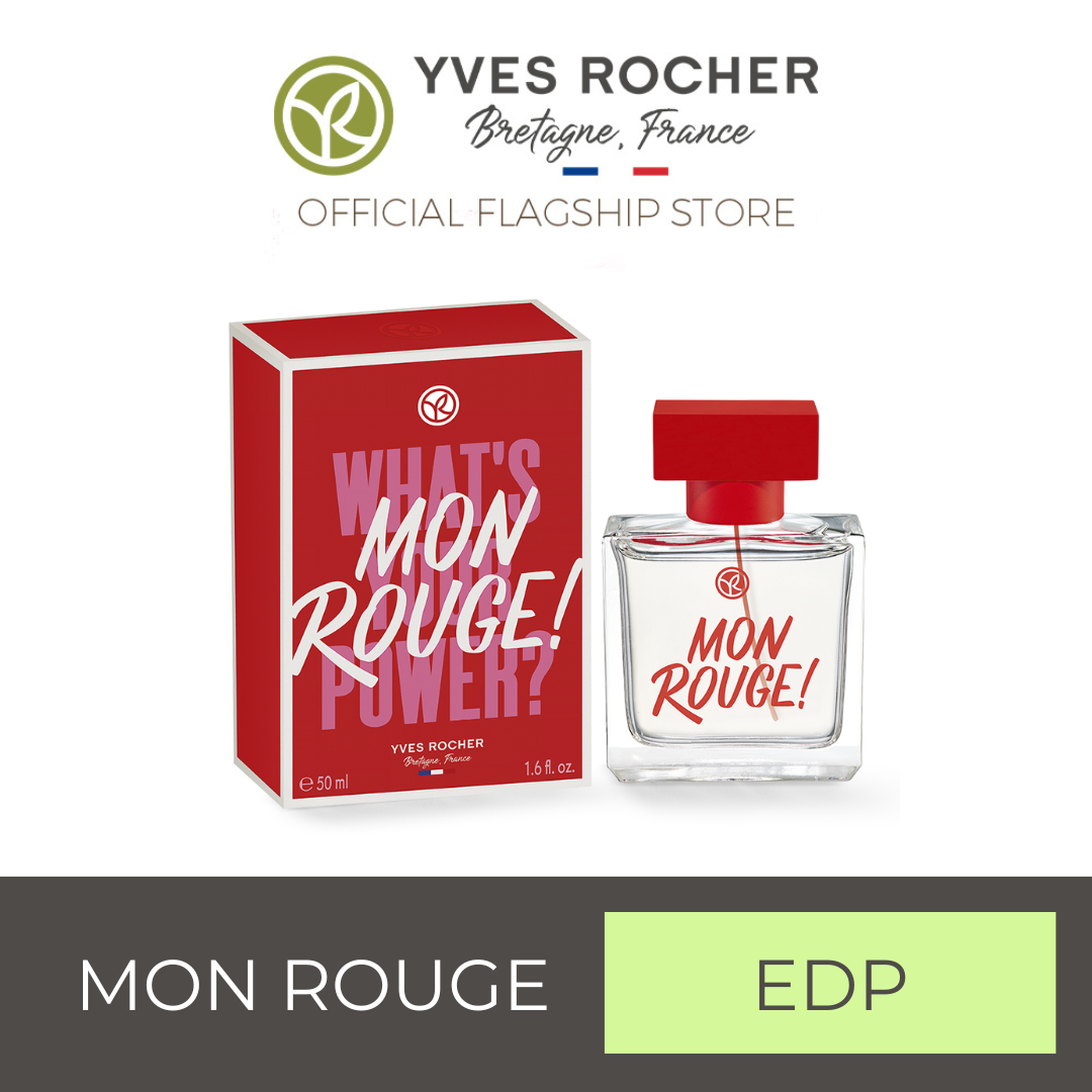 Parfum Yves Rocher Mon Rouge Bloom In Love 50 Ml - Eau De Parfum Fraîche Et Florale
