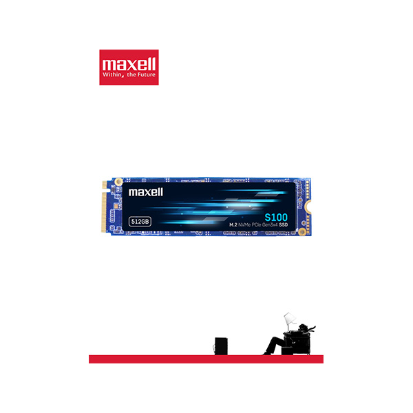 Maxell M.2 NVMe PCle SSD - MXSSD-S100-512GB