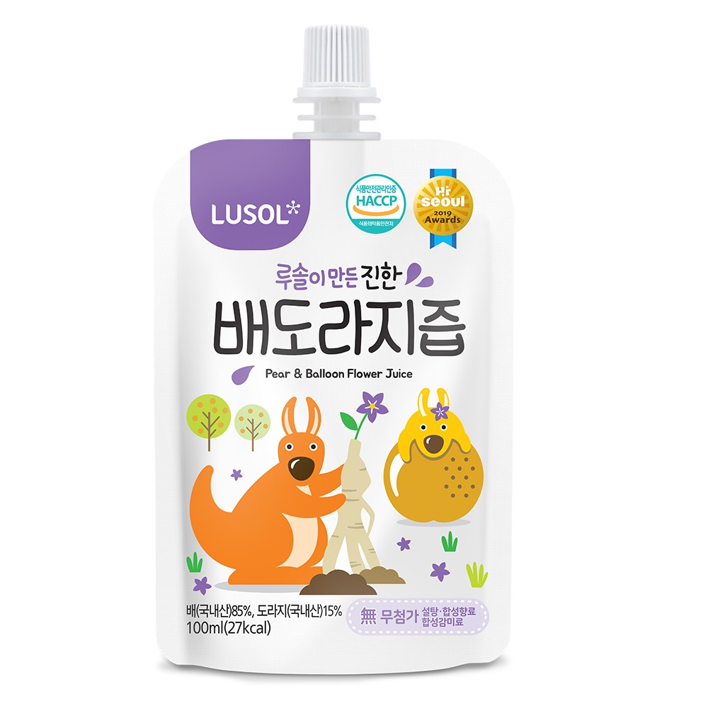 Lusol Pear & Ballon Flower Juice (6 Months )